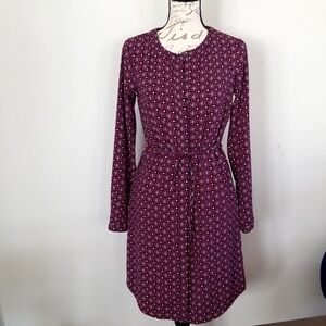 💥HOST PICK Merona long sleeve print dress size XS